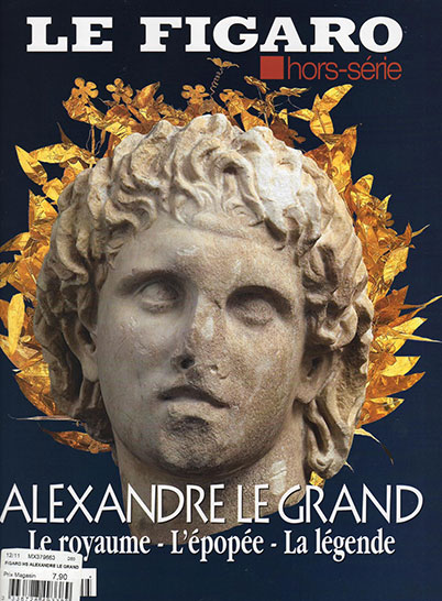 French magazine with a tribute to the Louvre exhibition - Le Figaro (hors-série), France, 2011.