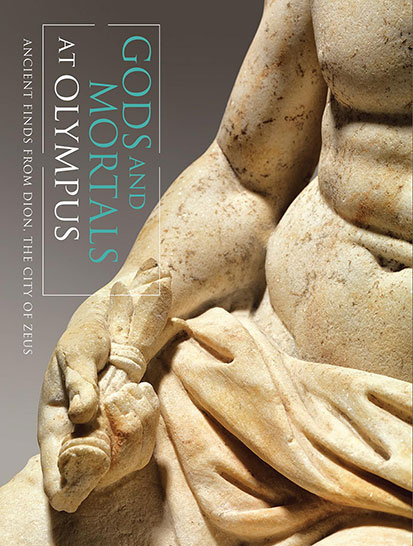 κατάλογος έκθεσης - Gods and Mortals at Olympus, Ancient Dion, City of Zeus. D. Pandermalis (ed.). Catalog, Onassis Foundation, New York City, NY, USA,  2016 (ISBN 978-0-9906142-2-7). (+ εξώφυλλο καταλόγου)