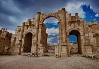 Αρχαιολογικός χώρος Ιορδανίας - Γέρασα Ανατολική Πύλη