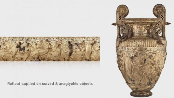 presentation video of interactive rotational photography - crater of Derveni - Archaeological Museum of Thessaloniki